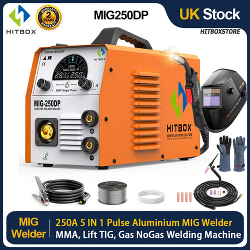 Hitbox 250amp mig tig - hitbox, 5in1