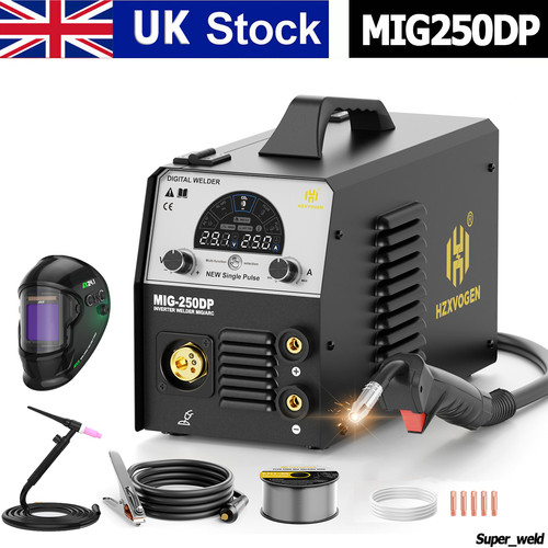 250a 5in1 pulse mig welder - 250a,