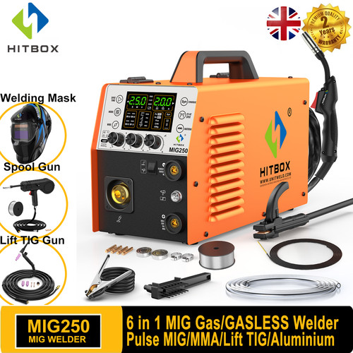 250amp 6in1 pulse mig - 6in1,