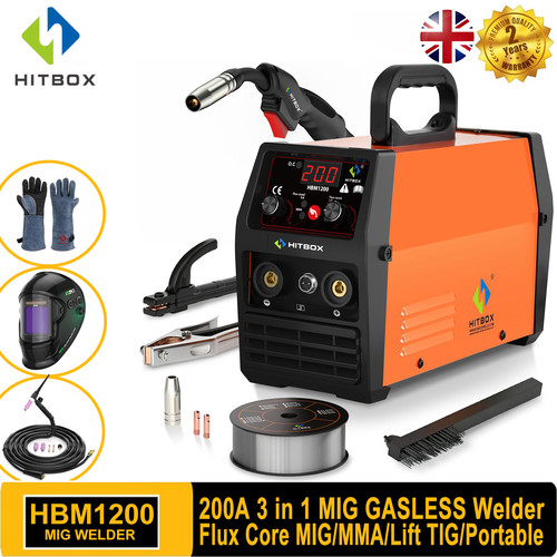 Hitbox 200amp mig tig - 200amp, mig&tig&mma