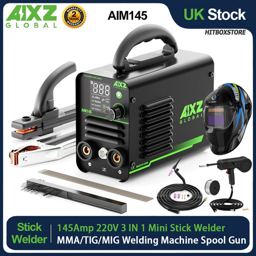 Aixz mma tig - 3in1, welder
