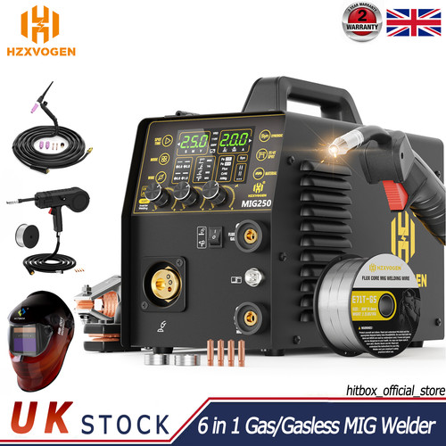 6in1 mig welder 250amp - uk,