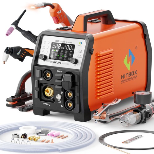 200a 6in1 mig welder - mig, aluminium